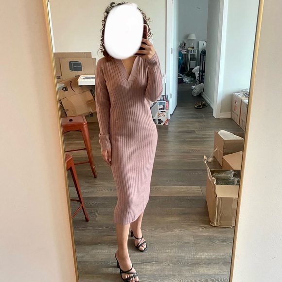Vince Dresses & Skirts - NWT Vince cashmere polo collar dress